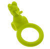 Зелёное эрекционное кольцо с вибрацией Dream Toys NEON FROGGY STYLE VIBRATING RING 20925