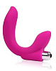 Розовый U-образный вибромассажёр Bior toys Сosmo CSM-23088 (19 см)