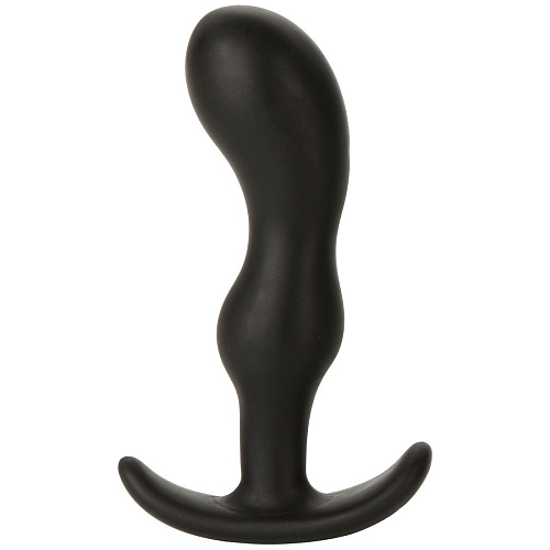 Анальная пробка для ношения в чёрном цвете Doc Johnson Mood Naughty 2 3.5 Silicone 1470-11-BX (8,9 см)
