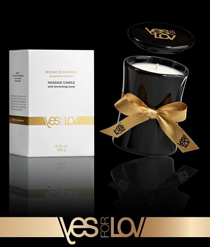 Массажная аромасвеча YESforLOV BEWITCHING MASSAGE CANDLE YFL01B28
