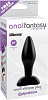 Чёрная анальная пробочка Pipedream Small Silicone Plug PD4602-23 (11 см)