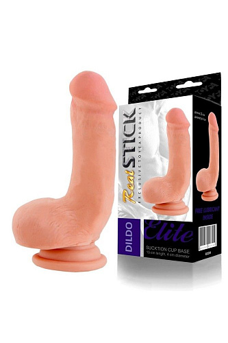 Телесный фаллоимитатор на присоске ToyFa 982009 (15 см)