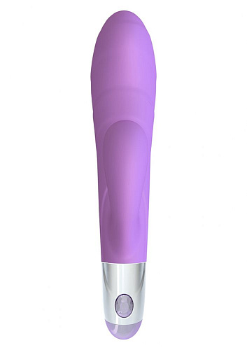 Фиолетовый вибратор Mae B Lovely Vibes G-spot Twin 10624LV (20 см)
