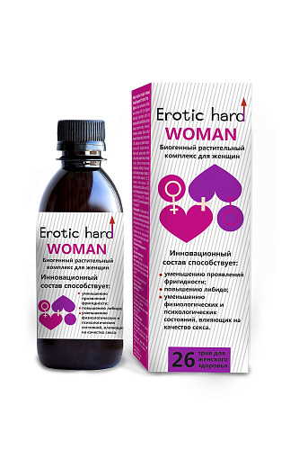 Женский биогенный концентрат для повышения либидо Erotic Hard Woman 5003Eh