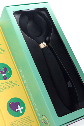 Чёрный вибромассажёр для пар Satisfyer Partner Multifun 3 J2018-40-BLACK