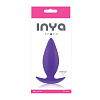 Фиолетовая анальная пробка для ношения NS Novelties INYA Spades Medium NSN-0551-25 (10,2 см)