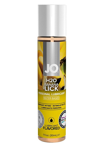 Смазка с ароматом банана System JO Flavored Banana Lick JO30123 (30 мл)