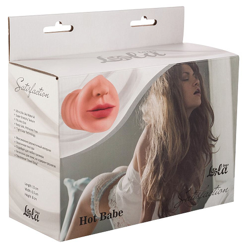 Мастурбатор-ротик телесного цвета Lola toys Hot Babe 2101-02Lola