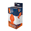 Оранжевая анальная пробка Dream Toys PLUG WITH SUCTION CUP 21449 (7,7 см)