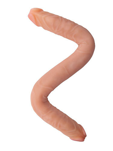 Двусторонний фаллоимитатор телесного цвета LOVETOY (А-Полимер) FLEX FIX 940500 (49,5 см)