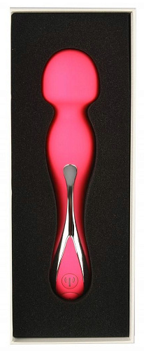 Красный вибростимулятор с круглой головкой Сумерки богов 1010-04 BX DD