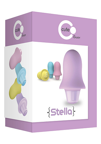 Сиреневый вибростимулятор Toy Joy STELLA BULLET 3006010171 (7,5 см)