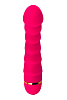 Розовый рельефный вибростимулятор точки G A-toys 761023 (16 см)