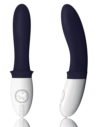 Тёмно-синий мужской вибратор Lelo Billy Deep Blue LEL1030 (17,4 см)