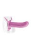 Полый универсальный страпон розового цвета Pipedream Hollow Strap-On PD4526-11