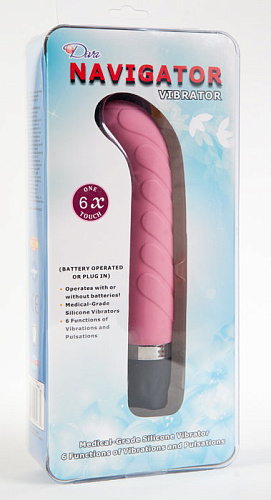 Розовый вибратор с 6 режимами вибрации MyWorld - DIVA 905963 (17 см)