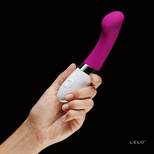 Лиловый вибромассажёр Lelo Gigi 2 Deep Rose LEL7855 (16,5 см)