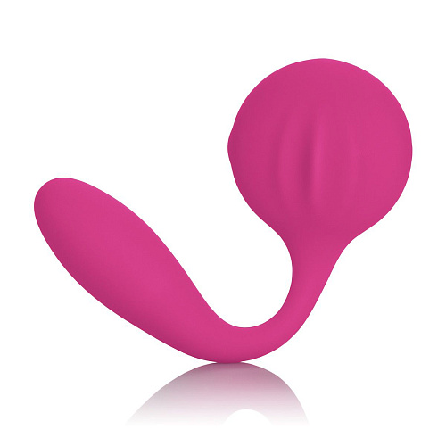 Розовый перезаряжаемый вибромассажёр California Exotic Novelties Silhouette S8 SE-4590-25-3