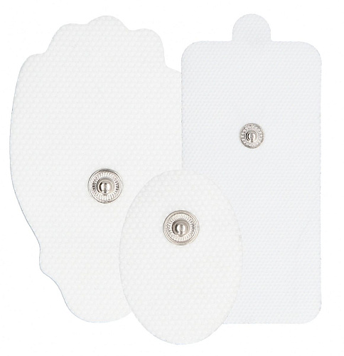 Набор из 6 белых электронакладок Shots Media BV Replacement Pads ELC008WHT