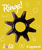 Чёрное эрекционное кольцо Lola toys Rings Cogweel 0114-91Lola