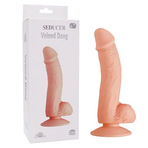Телесный фаллоимитатор Howells SEDUCER Veined Dong 170304Flesh (19 см)