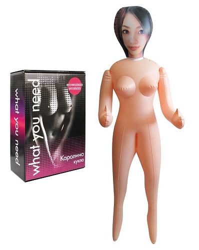 Секс-кукла телесного цвета Bior toys «Каролина» EE-10254