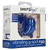 Синее виброяйцо Shots Media BV Small Wireless Vibrating G-Spot Egg SHT087BLU