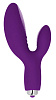 Фиолетовый G-стимулятор с 10 режимами вибрации Shots Media BV Holy SIM064PUR (14,1 см)