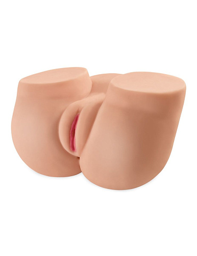 Телесного цвета вагина-полуторс Pipedream Dirty Talk Interactive Fuck Me Silly RD410