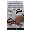 Чёрный кляп с ёлочкой Pipedream Silicone Face Fucker Gag PD3698-01