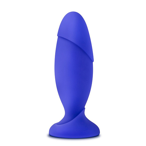Синяя пробка-фаллос Blush Novelties Performance Rocket Plug BL-12342 (17,8 см)