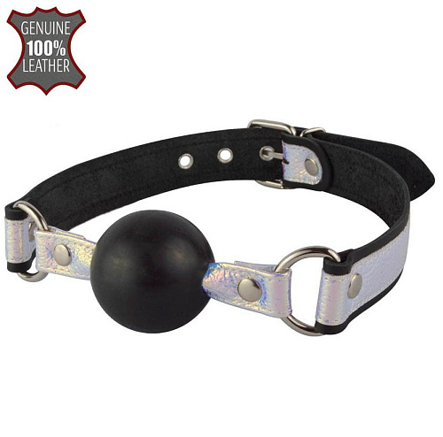 Кляп-шар с голографическими вставками Sitabella «Фараон» 3005-91