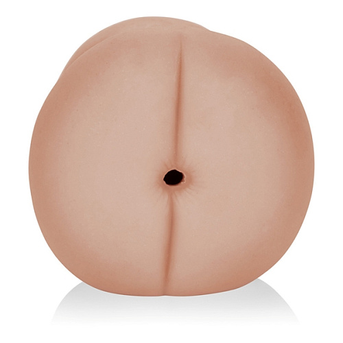 Телесного цвета мастурбатор-анус с термопластинами California Exotic Novelties VIVID RAW HOT ASS BOOTY SE-7510-25-3