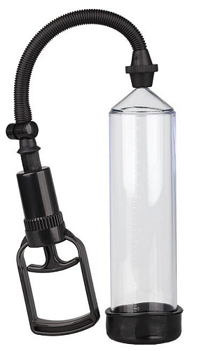 Прозрачная вакуумная помпа Dream Toys TRIGGER HANDLE PENIS PUMP 21416