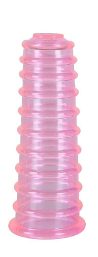 Набор из двух насадок на пальцы, фиолетовой и розовой Orion Love Fingers 0513172