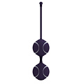Фиолетовые шарики Odeco O-BALLS DUO PURPLE/WHITE OD-1261 PURPLE/WHITE
