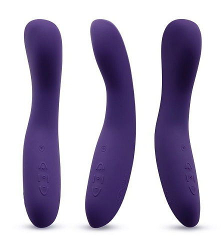 Фиолетовый вибромассажёр We-vibe Rave Purple (19,3 см)