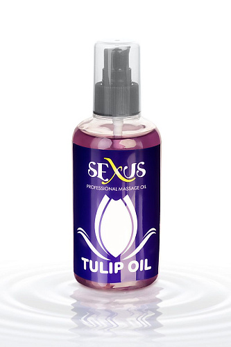 Массажное масло с ароматом тюльпанов Sexus Tulip Oil 817041 (200 мл)