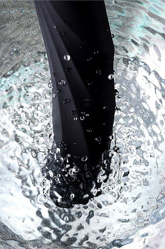 Чёрный вибратор-ротатор WANAME Tornado 481002 (25 см)