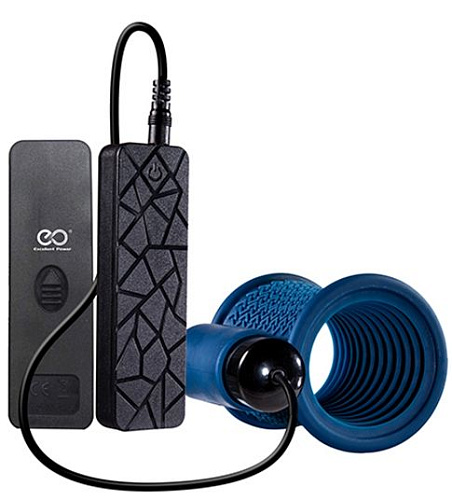 Синий вибромастурбатор NMC TREMBLE STROKER 170160