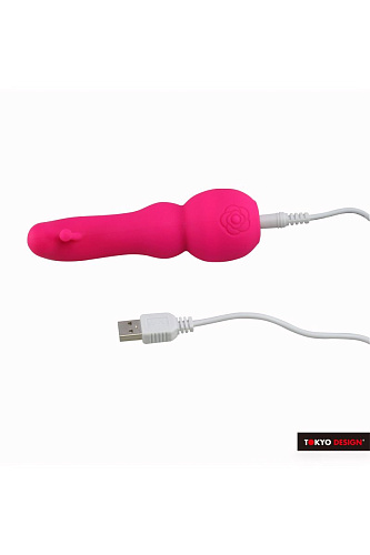 Розовый вибратор Tokio Design Maro Kawaii 9 TD-1312