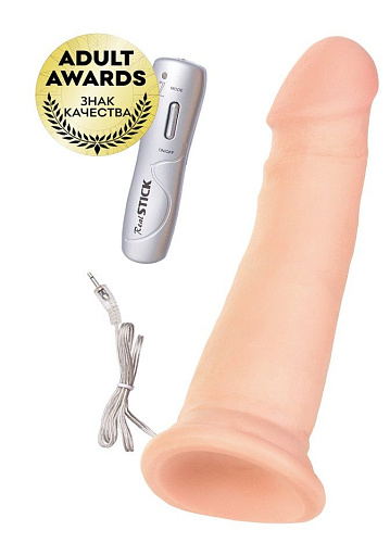 Реалистичный ротатор на присоске телесного цвета ToyFa 985004 (16 см)