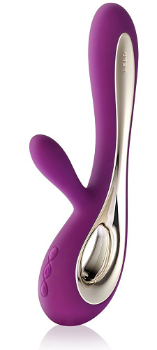 Лиловый вибратор Lelo Soraya Deep Rose LEL1587 (22 см)