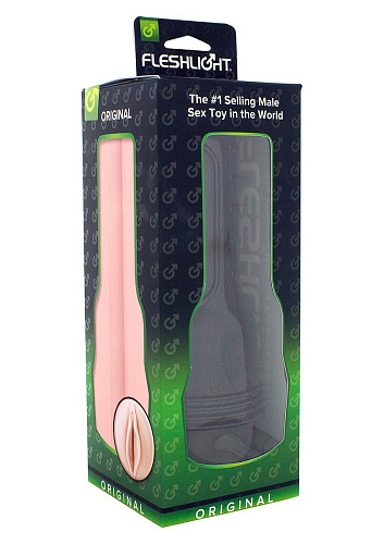 Мастурбатор-вагина розового цвета Fleshlight Pink Lady Original FL700