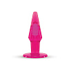 Большая розовая анальная пробка Toyz4lovers JAMMY JELLY ANAL LARGE PLUG PINK T4L-00700713 (13,5 см)