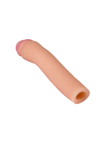 Телесная насадка для удлинения фаллоса LOVETOY (А-Полимер) 690103 (19 см)
