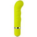 Мини-вибратор в лаймовом цвете для G-массажа Dream Toys NEON PASSION VIBE GREEN 20557 (11,4 см)