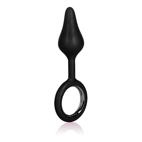 Чёрная анальная пробка California Exotic Novelties Booty Call Booty Tickler SE-0394-10-2 (9,5 см)