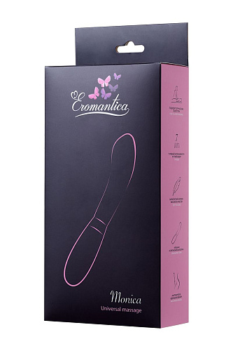 Розовый массажёр Eromantica Monica 230201 (21 см)