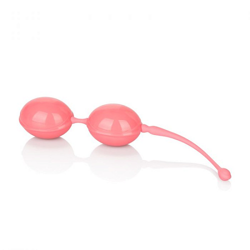 Розовые вагинальные шарики California Exotic Novelties Weighted Kegel Balls SE-1326-05-2